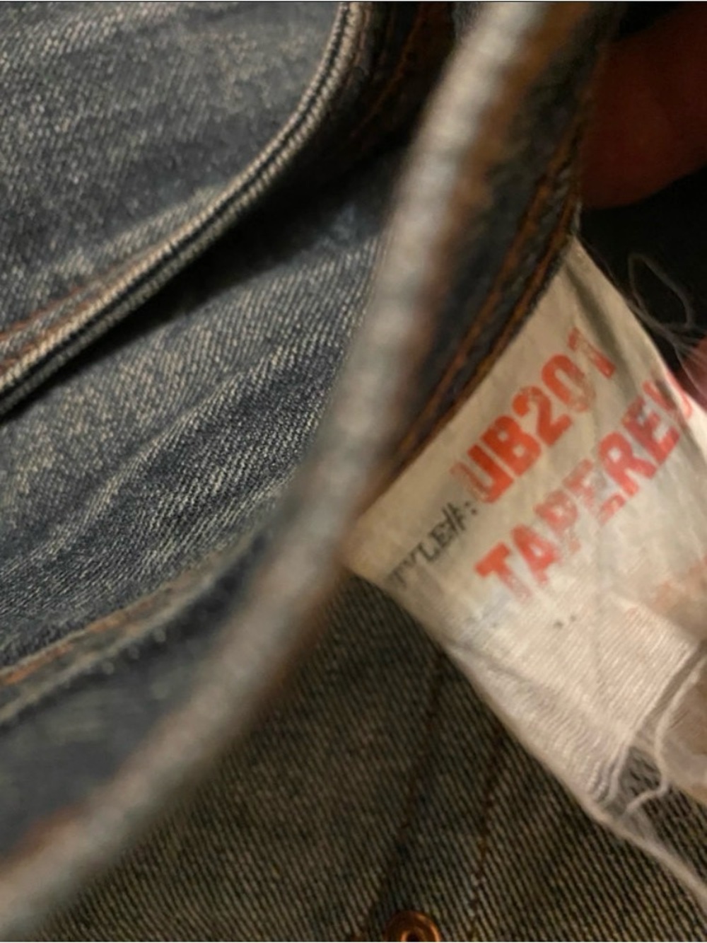 Unbranded Brand UB201 Tapered Selvedge Denim Jeans - Size 32 - 14.5 oz  $99 orig - Picture 6 of 6